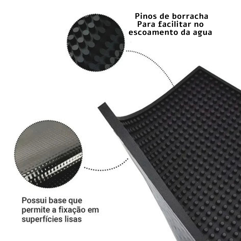 Tapete Escorredor de Louça 45x30 cm – Antiderrapante, Funcional e Elegante
