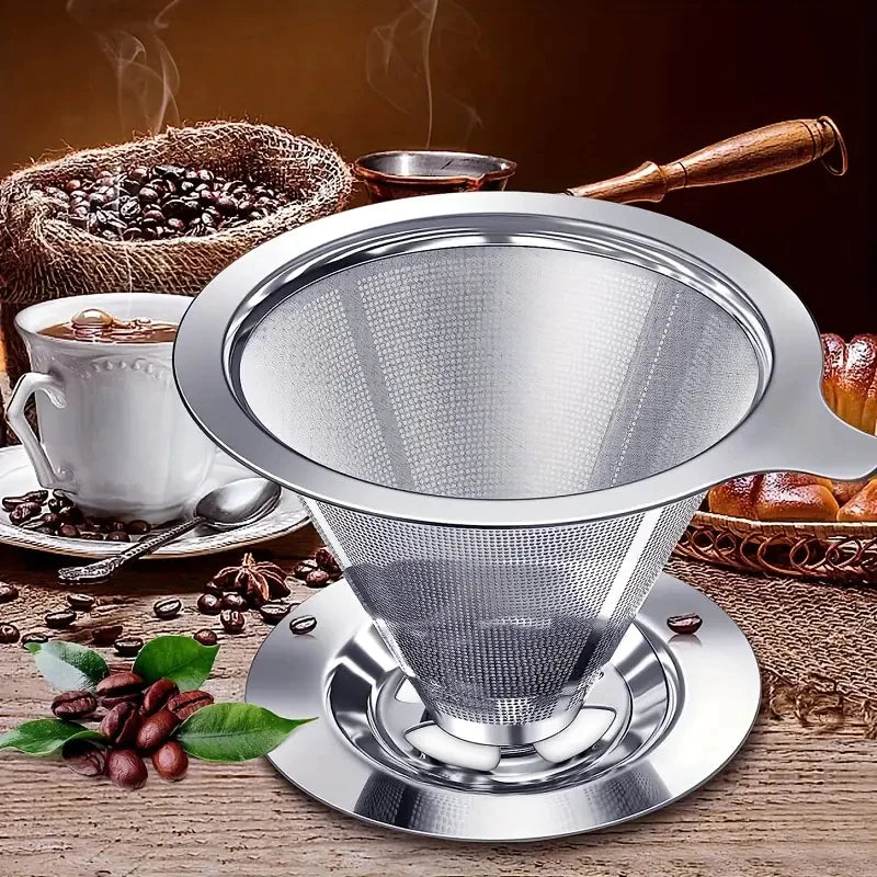 Filtro de Café Inox 102 – Sustentabilidade e Sabor em Cada Xícara