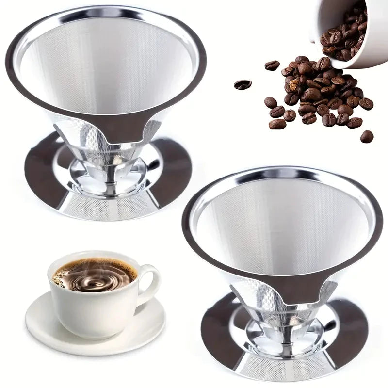 Filtro de Café Inox 102 – Sustentabilidade e Sabor em Cada Xícara