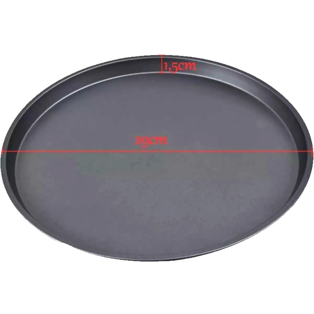 Formas de Pizza Antiaderentes kit 2 unid. 29cm — Praticidade e Sabor em Cada Receita!