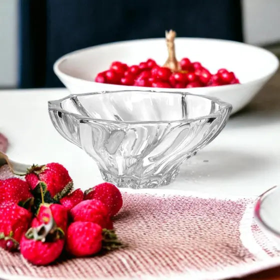 Jogo de 6 Taças de Sobremesa Decoradas – Elegância em Cada Doce