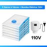 Kit Compact Premium – Saco a Vácuo + Bomba Elétrica