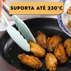 Kit de Utensílios em Silicone e Bambu 12 peças – Funcionalidade com Elegância para sua Cozinha!