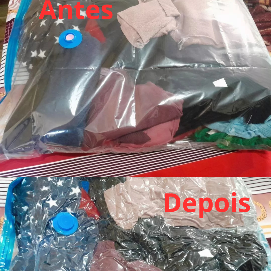 Kit TurboVac Elétrico-Bomba + 5 sacos -OFERTA LIMITADA