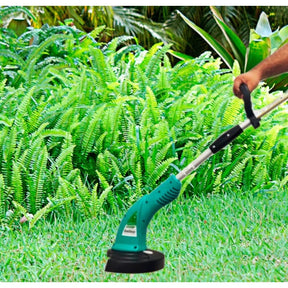 Aparador de Grama Elétrico 1500W Bipartido - Corte Preciso para Jardim e Bordas