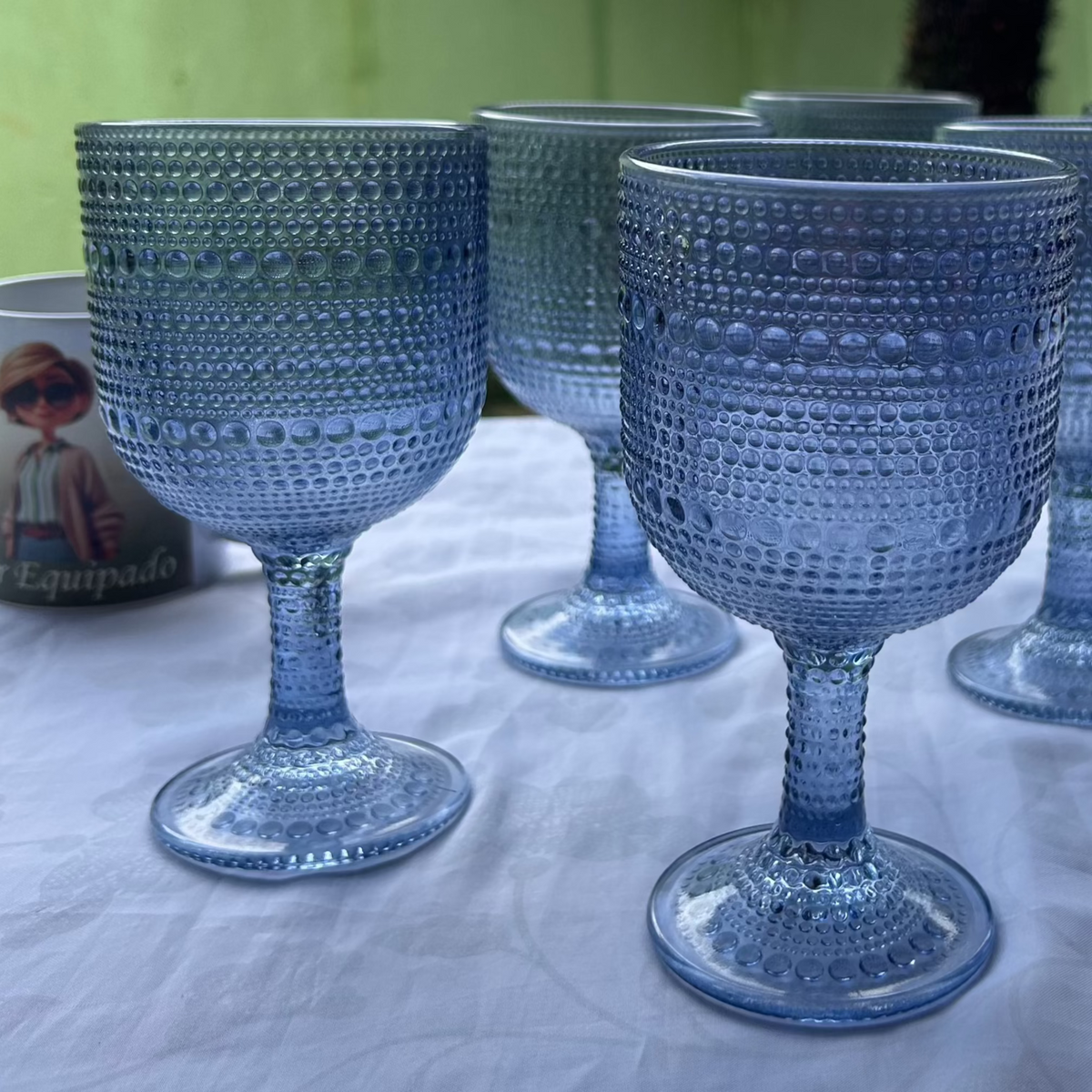 Conjunto de 6 Taças Pérola Glamour – Elegância e Sofisticação para Sua Mesa