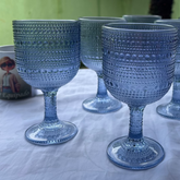 Conjunto de 6 Taças Pérola Glamour – Elegância e Sofisticação para Sua Mesa