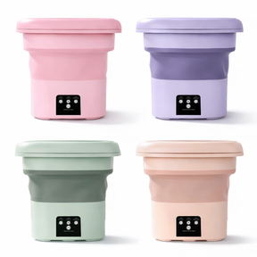 Mini Máquina de Lavar Dobrável 6,5L – Ideal para Roupas Pequenas, Bebê e Viagem