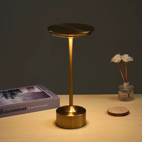 Luminária de Mesa Cristal Touch Recarregável