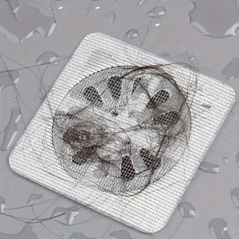 Coletor de Cabelo para Ralo - 10 Peças | Praticidade e Proteção Contra Entupimentos