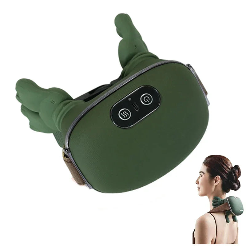 Massageador PalmaZen™ com Toque Biônico e Aquecimento Duplo / O Relaxamento que Seu Corpo Merece!