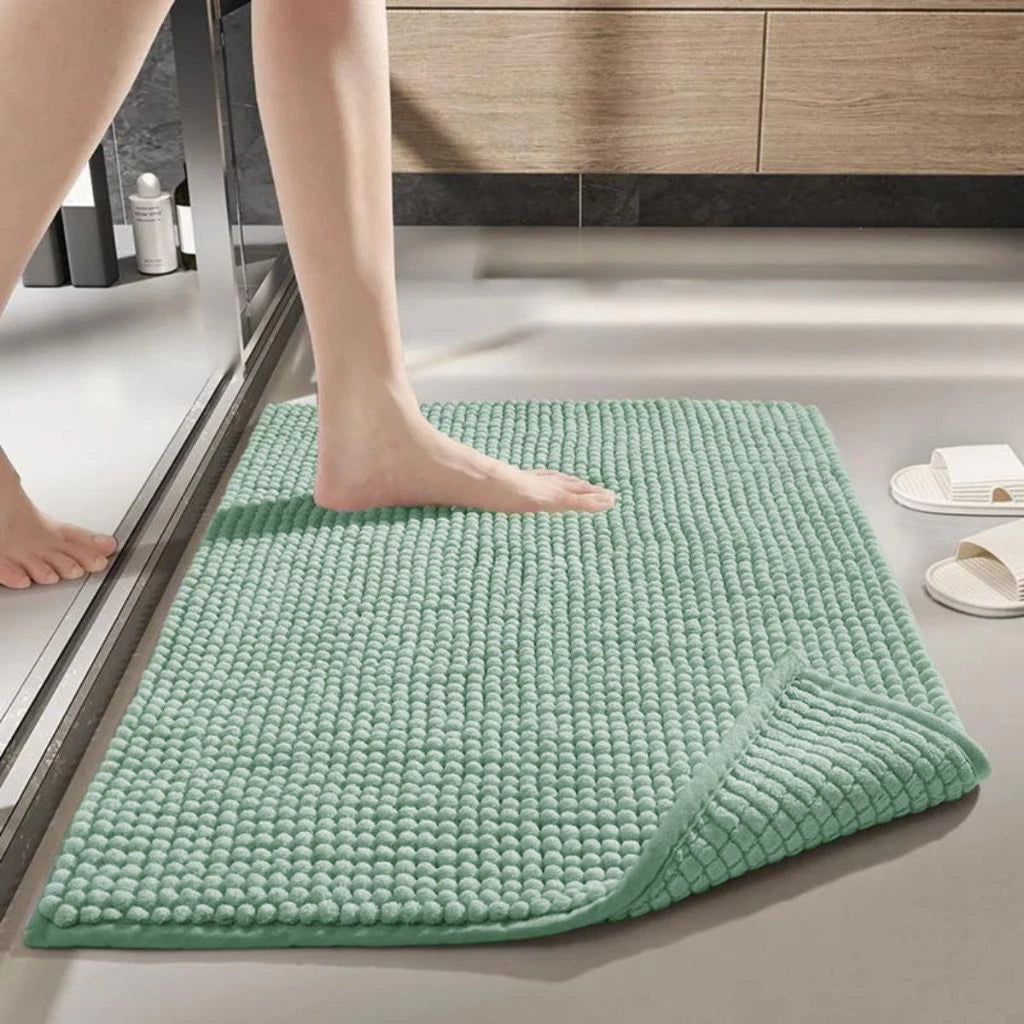 Tapete de Banheiro Microfibra Macarrão Luxo – 40x60cm