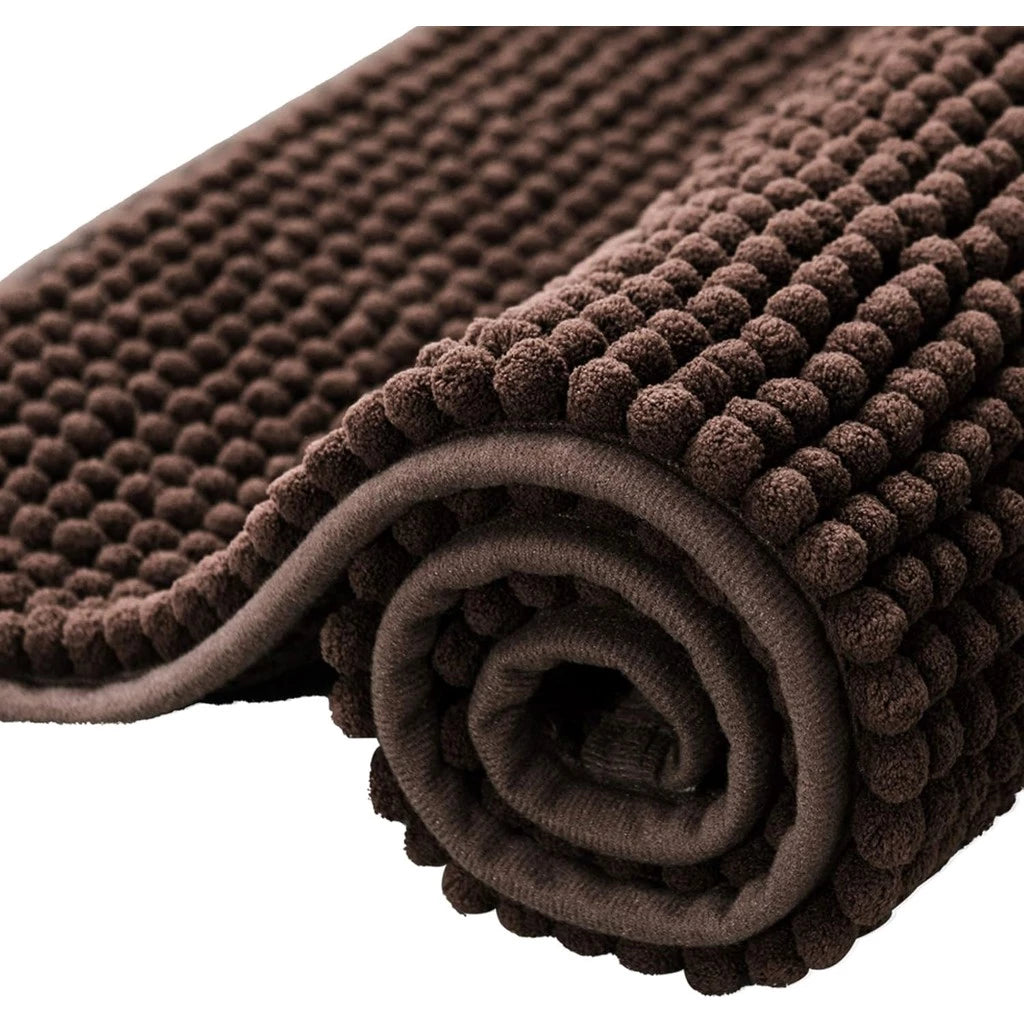 Tapete de Banheiro Microfibra Macarrão Luxo – 40x60cm