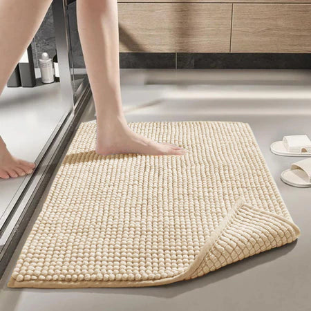 Tapete de Banheiro Microfibra Macarrão Luxo – 40x60cm
