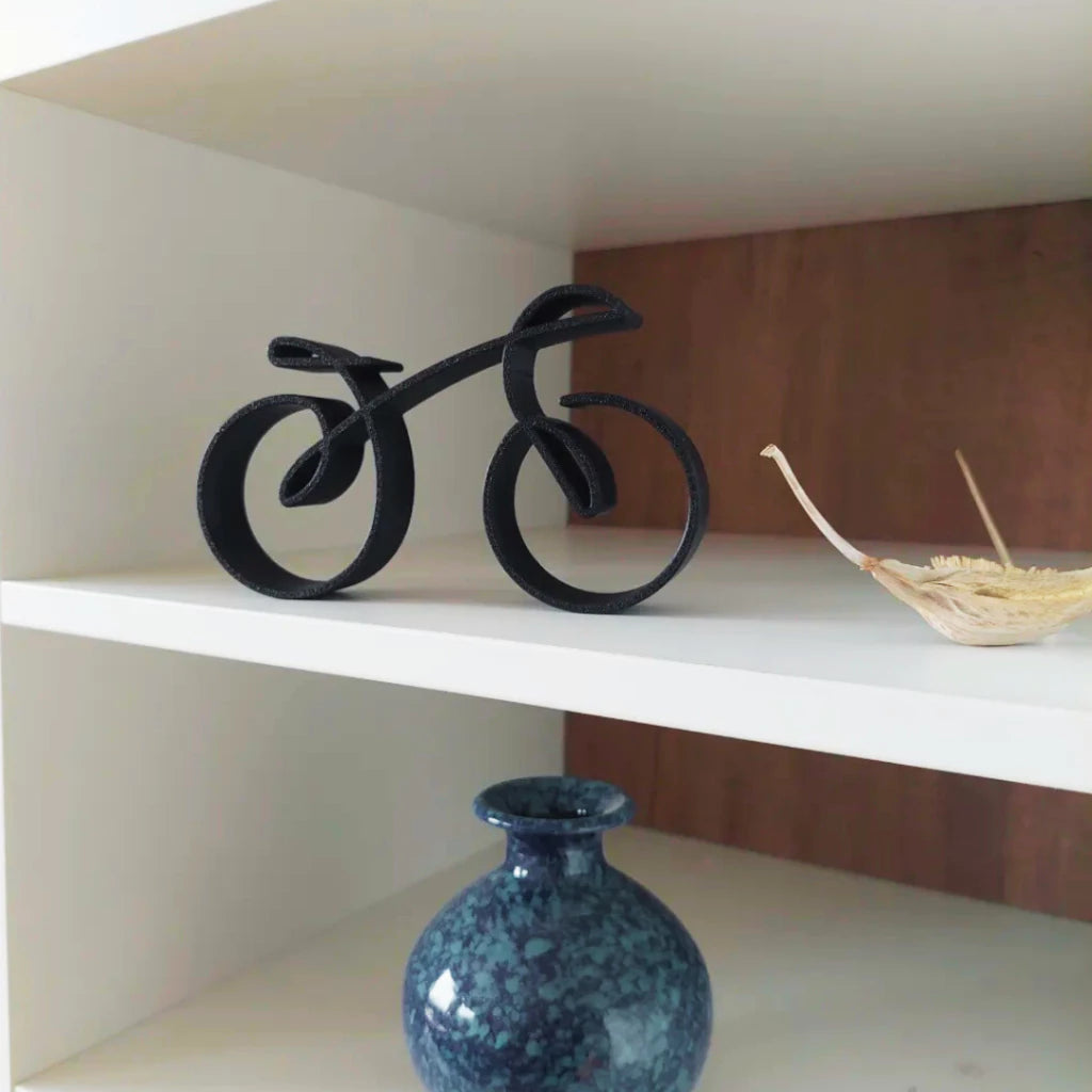 Decoração  Bicicleta Minimalista  3D — Charme Criativo para seu Espaço 