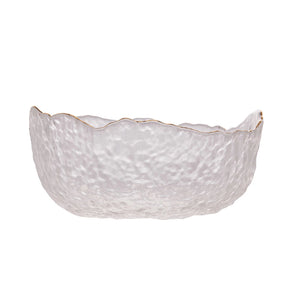 Kit 3 Bowls Cristal Martelado Taj com Fio de Ouro – Wolff