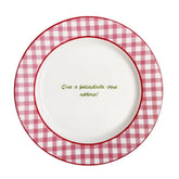 Prato de Sobremesa Cereja Encantada - Lar Equipado