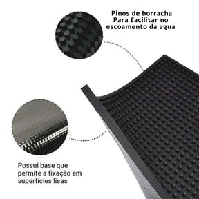 Tapete Escorredor de Louça 45x30 cm – Antiderrapante, Funcional e Elegante
