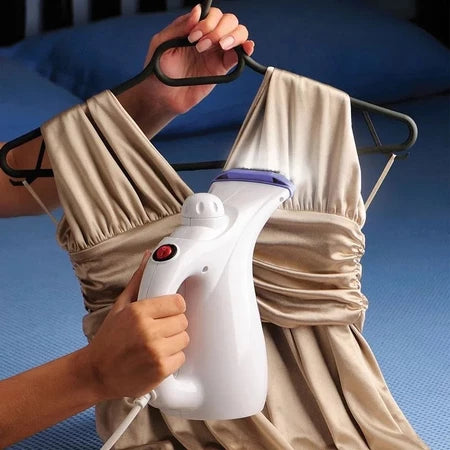 Passadeira a Vapor Portátil Premium 800W – Roupas Impecáveis em Minutos, Ideal para Viagens