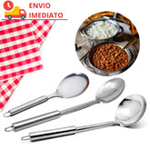 Utensílios Prata de Inox 8 peças – Sofisticação e funcionalidade para sua cozinha
