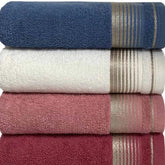 Kit 4 Toalhas de Banho Berlim 100% Algodão – 75x150cm | Maciez e Absorção Premium
