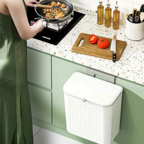 Lixeira Dobrável 9L LixoFlex  para Cozinha, Banheiro e Muito Mais -Lar Equipado