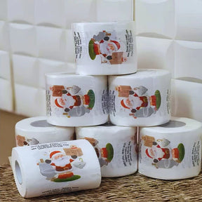 Kit Natalino Divertido – Papel Higiênico Decorado (2 Rolos)