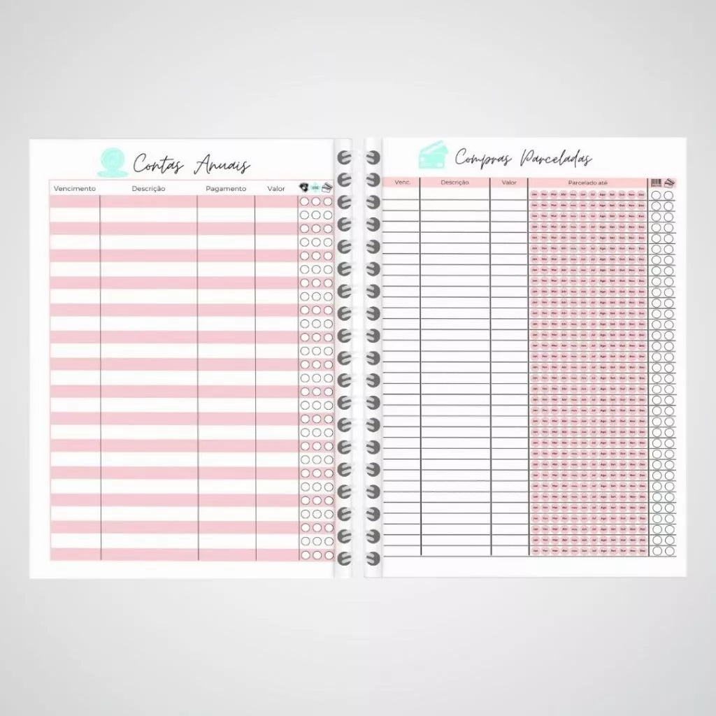 Planner Financeiro 2026 – Controle Total das Suas Contas