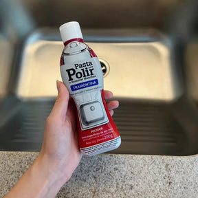 Pasta para Polir e Remover Manchas em Inox 200g Tramontina