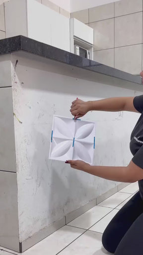 Papel de Parede PVC 3D - Fácil de limpar Lar Equipado