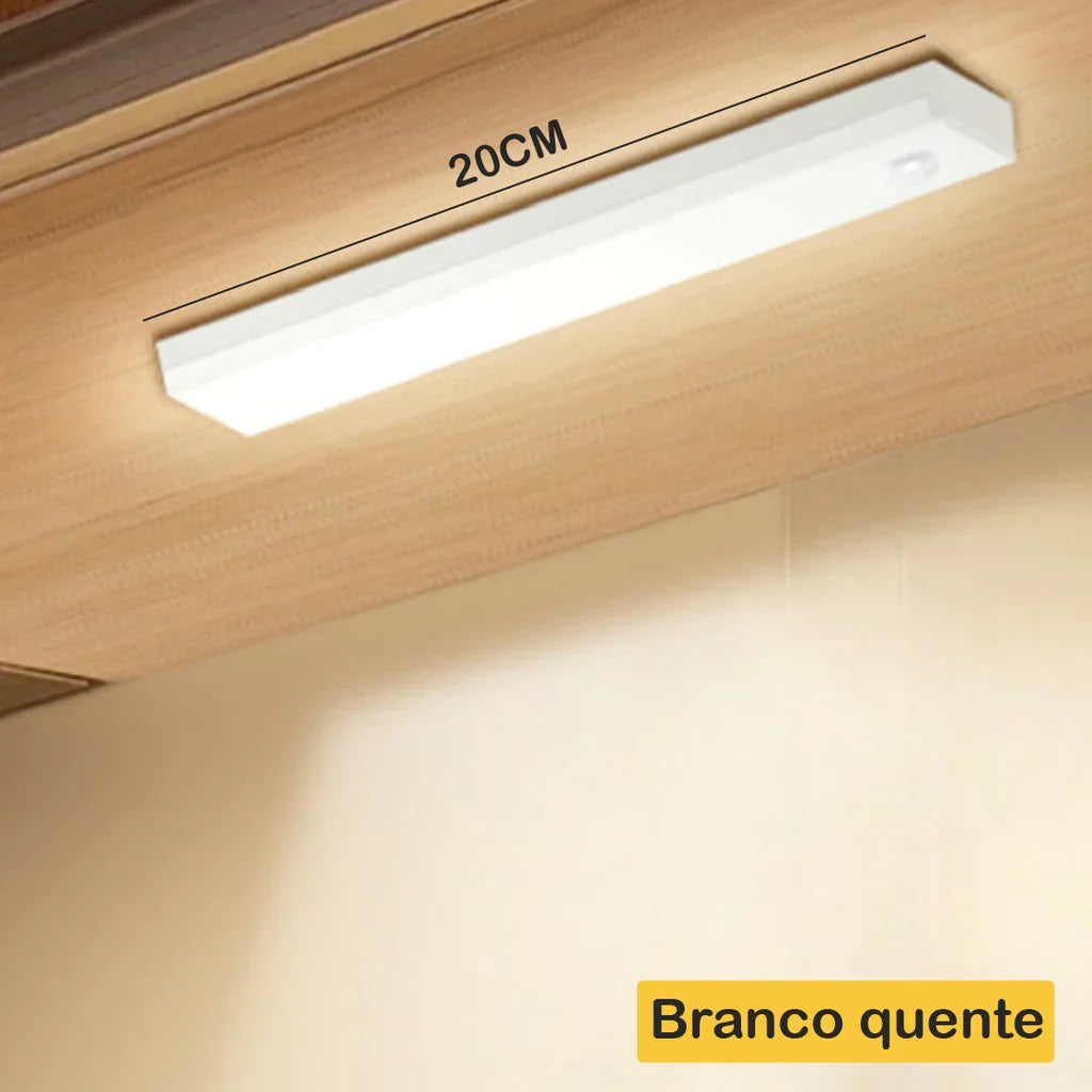 Luminária Inteligente Ultra LED com Sensor de Movimento sem Fio e Recarregável [COMPRE 1 LEVE 2]