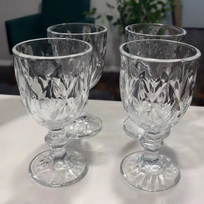 Coleção Diamante – Jogo com 6 Taças Bico de Jaca 340ml