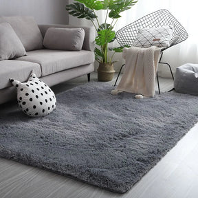 Tapete Peludo para Sala  3,00 x 2,00 Mt   – Macio, Antiderrapante e Aconchegante