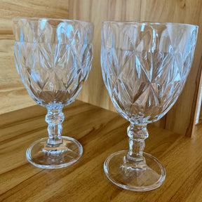 Coleção Diamante – Jogo com 6 Taças Bico de Jaca 340ml